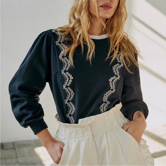 Sezane Sea NY sweatshirt *limited edition* - Picture 8 of 10